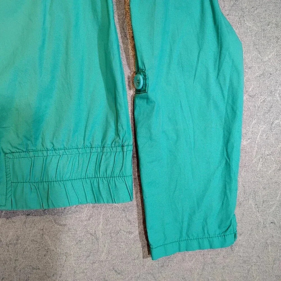 Maurices Women's Long  Sleeve Turquoise Button Up Jacket in Size Medium - Picture 5 of 11